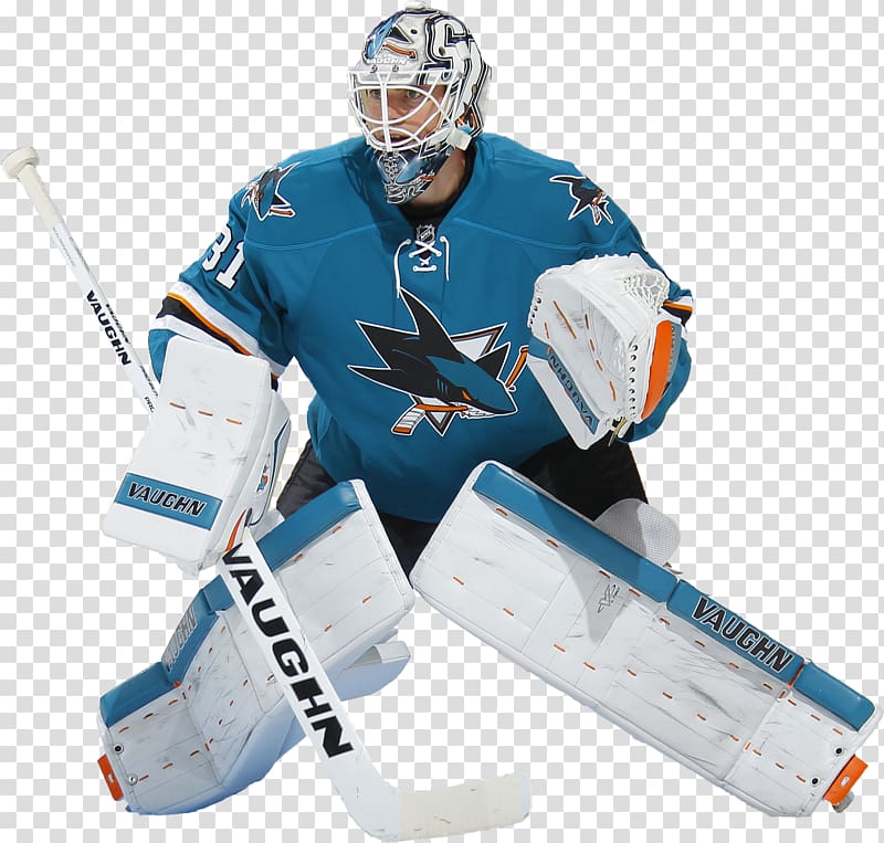 Goaltender mask San Jose Sharks National Hockey League Ice hockey, hockey transparent background PNG clipart