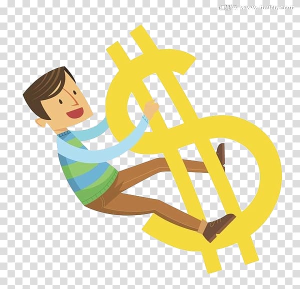 Money Finance Animation Drawing, Business People transparent background PNG clipart