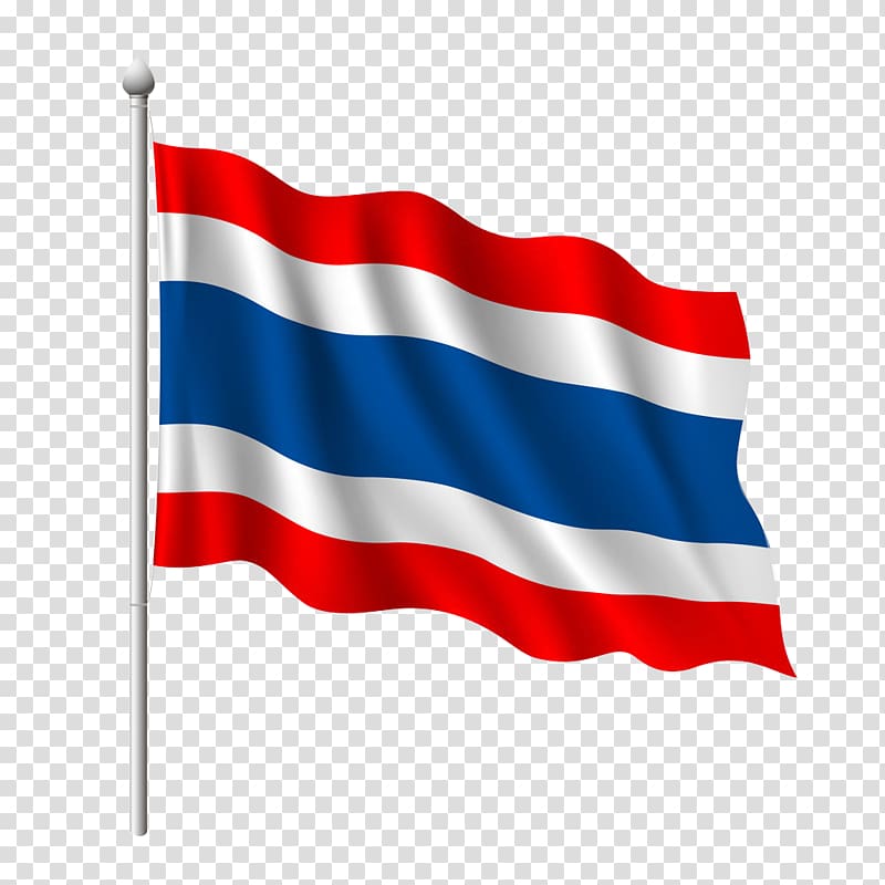 flag of thailand transparent background PNG clipart