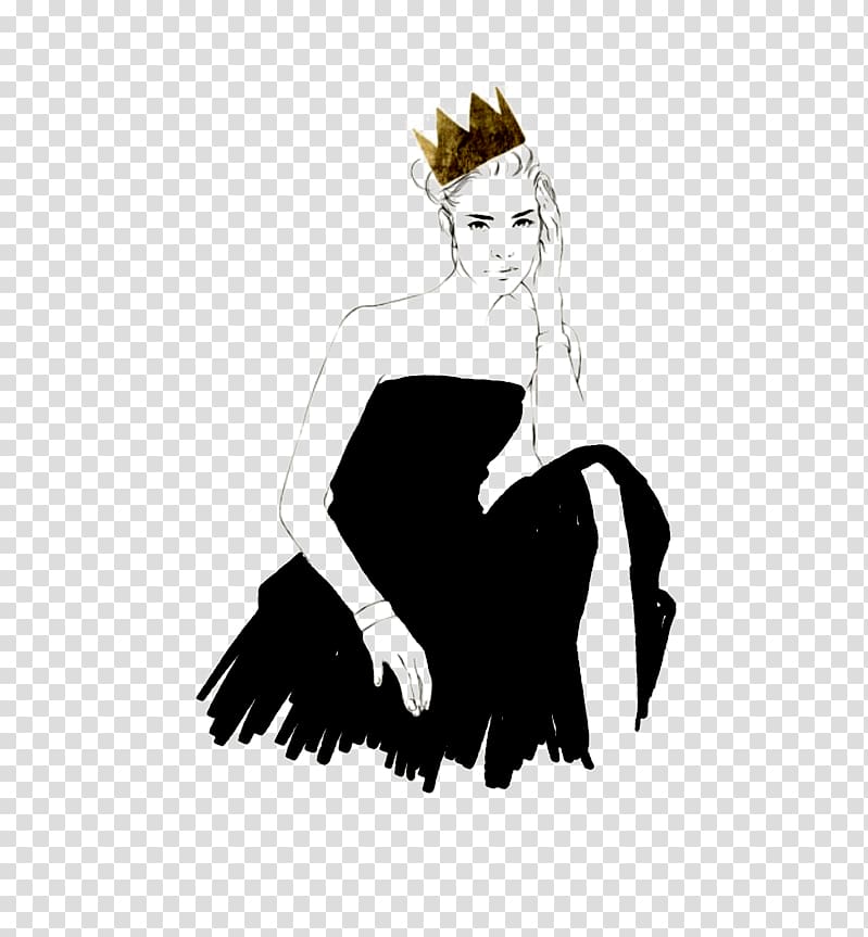 sad queen transparent background PNG clipart