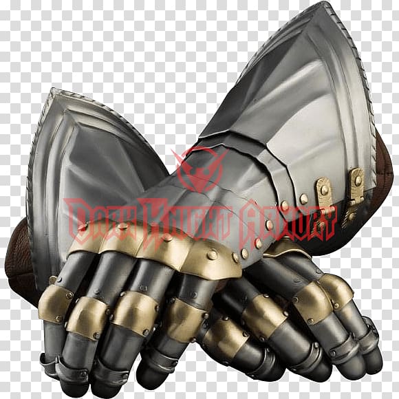 Gauntlet Plate armour Body armor Components of medieval armour, armour transparent background PNG clipart