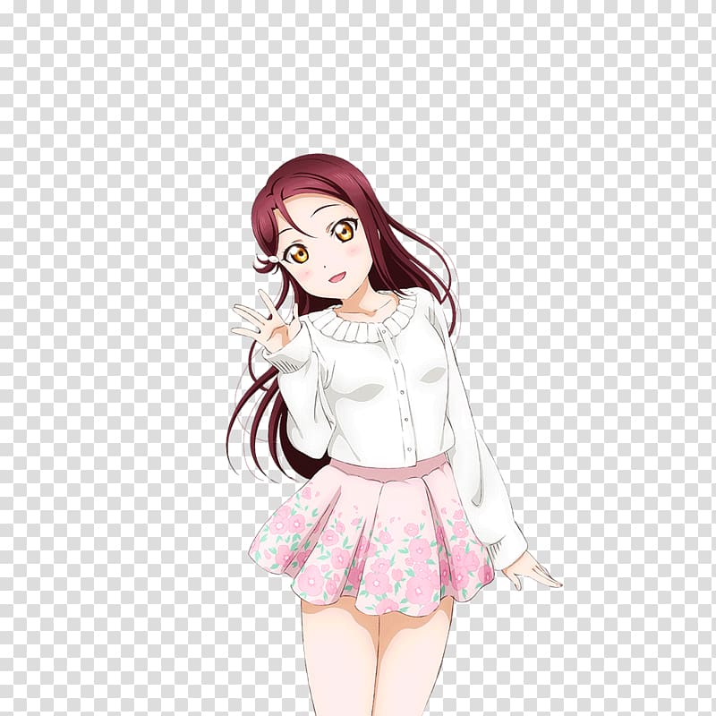 Love Live! School Idol Festival Love Live! Sunshine!! Aqours Maki Nishikino Japanese idol, Index Cards transparent background PNG clipart