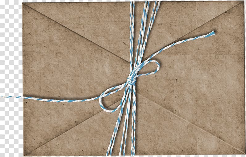 Rope Envelope frame Sky Blue , envelope transparent background PNG clipart