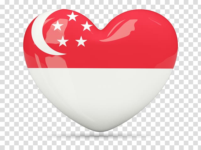 Singapore Malaysia 4-Digits Toto Lottery, heart shaped flag transparent background PNG clipart