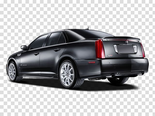 Cadillac STS-V Mid-size car Compact car, car transparent background PNG clipart