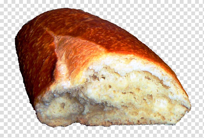 Sourdough Rye bread Loaf Bun, bread transparent background PNG clipart