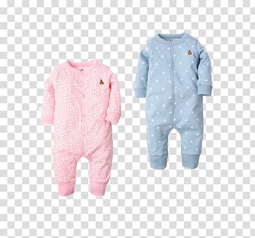 Infant Romper suit Clothing Sleeve Child, Autumn double cotton Romper transparent background PNG clipart