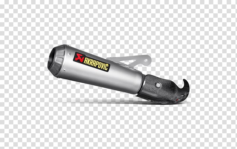 Exhaust system BMW S1000RR Akrapovič Muffler, motorcycle transparent background PNG clipart