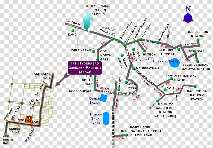 Indian Institute of Technology Hyderabad Shamshabad Road map World map Kutztown, route query transparent background PNG clipart