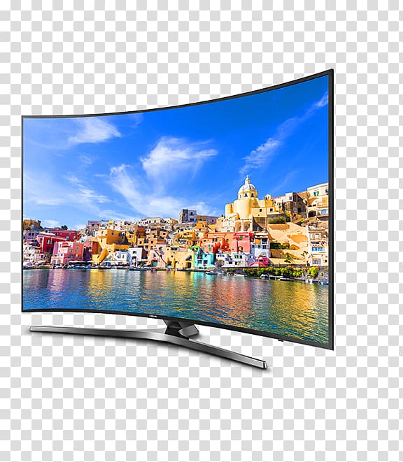 4K resolution LED-backlit LCD Ultra-high-definition television Samsung Smart TV, smart tv transparent background PNG clipart