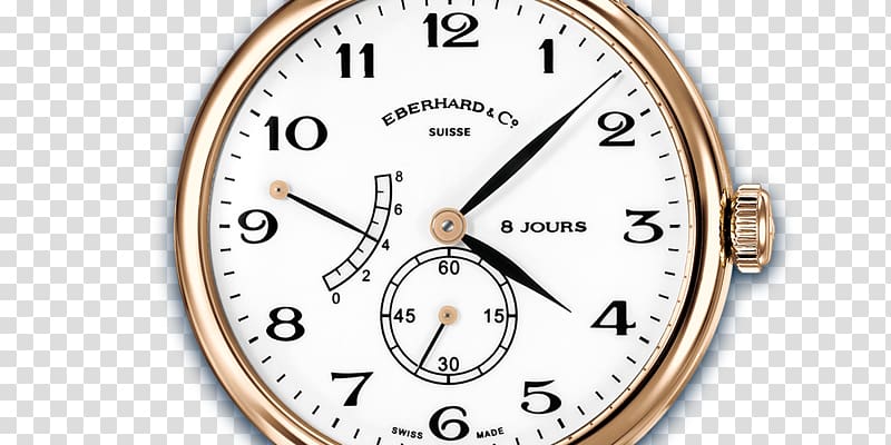 Eberhard & Co. Watch Seiko ETA SA Chronograph, watch transparent background PNG clipart