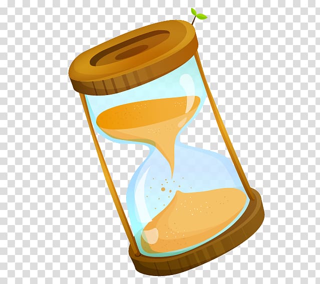 Hourglass Cartoon Drawing, Hourglass and transparent background PNG clipart