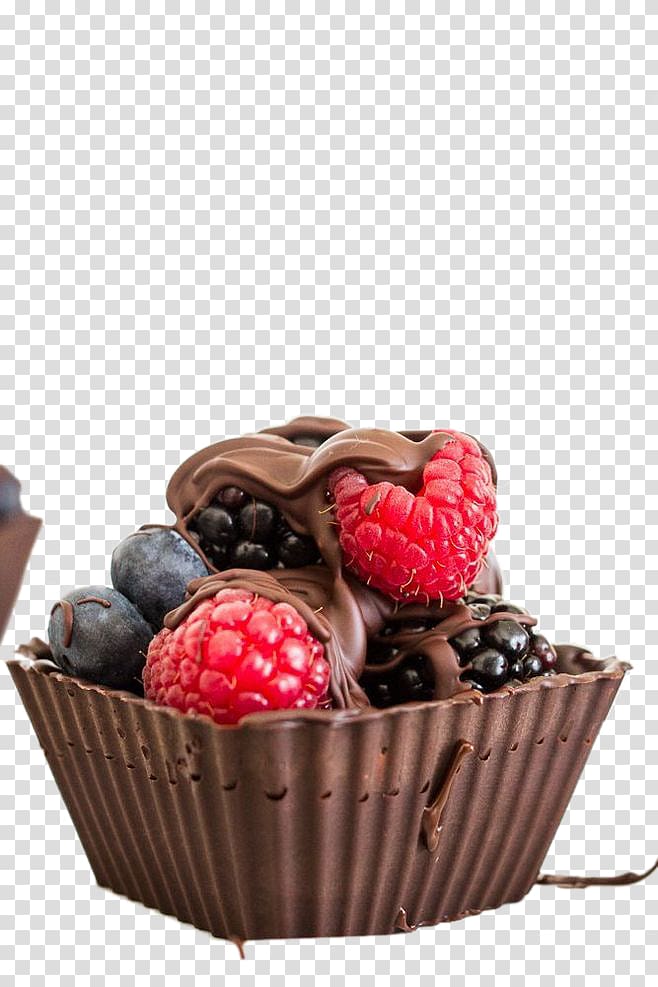 Chocolate cake Berry Chocolate pudding Trifle Cream, Blueberry Chocolate Cake transparent background PNG clipart