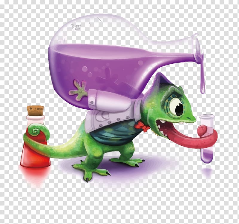 Daily Painting: Paint Small and Often To Become a More Creative, Productive, and SuccessfulArtist Chameleons, Chameleon Scientist transparent background PNG clipart