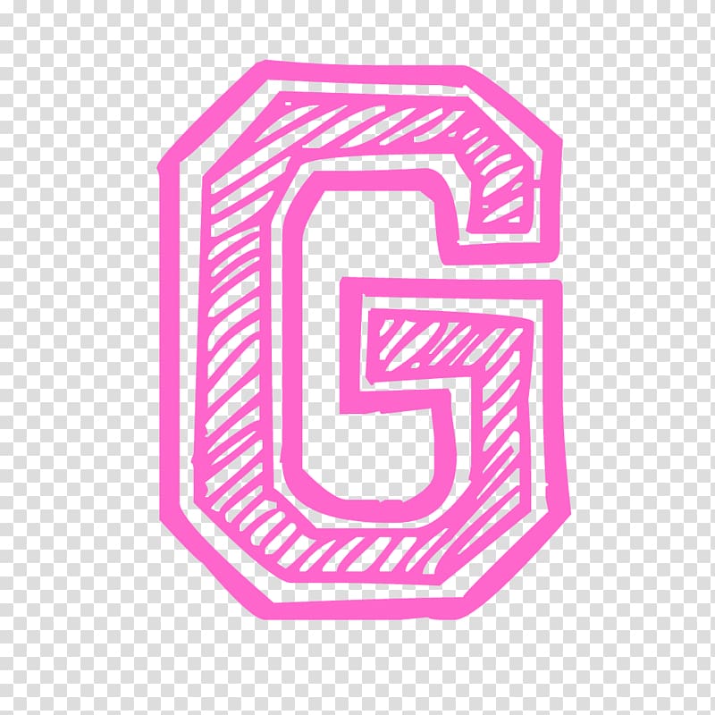 Pink Letter G., others transparent background PNG clipart