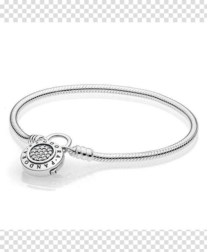 Pandora Charm bracelet Jewellery Silver, Jewellery transparent background PNG clipart