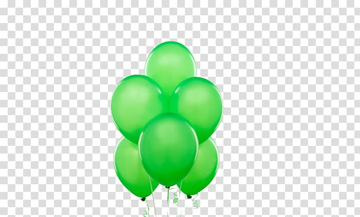 Balloon Birthday Party Lime Green, St. Paddy\'s Party transparent background PNG clipart