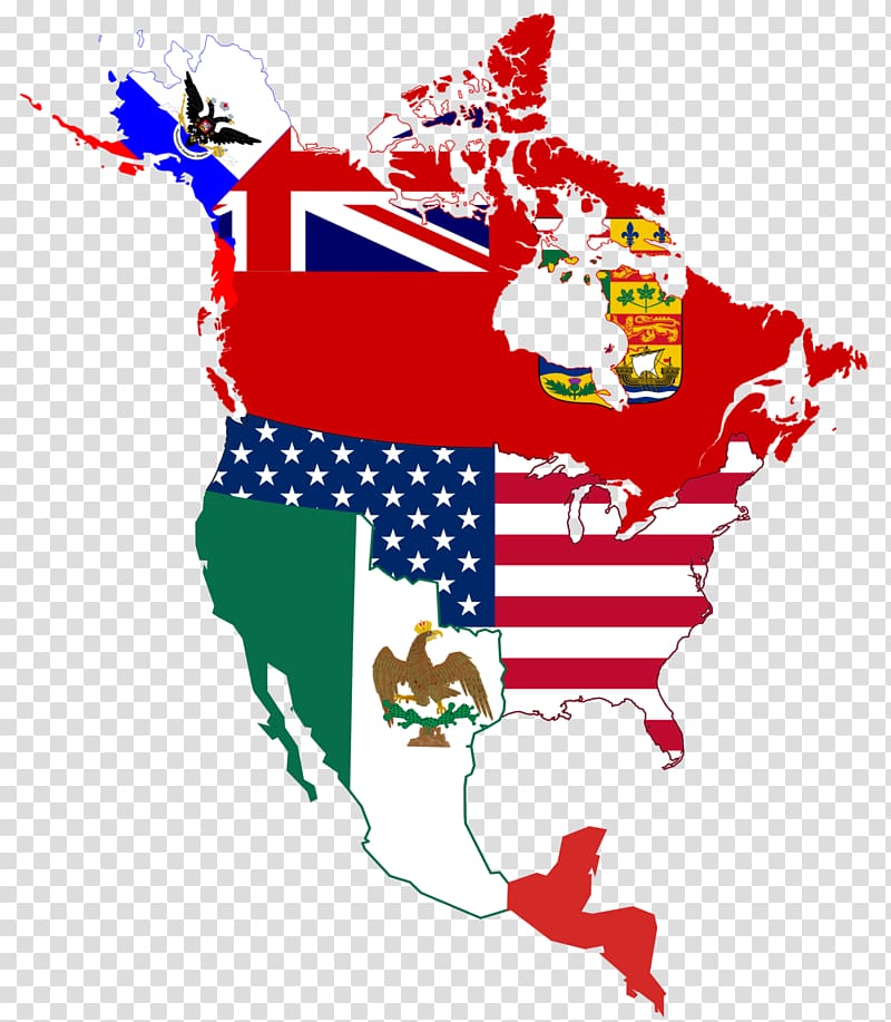 Flag of the United States Map Flags of North America, America transparent background PNG clipart