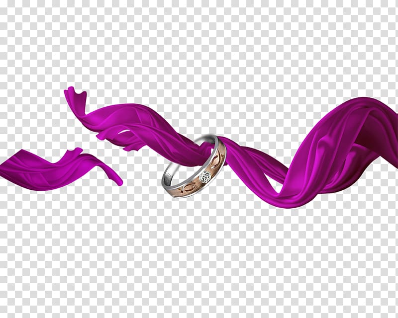 Textile Ribbon Silk Fabric softener, Ribbon Ring transparent background PNG clipart