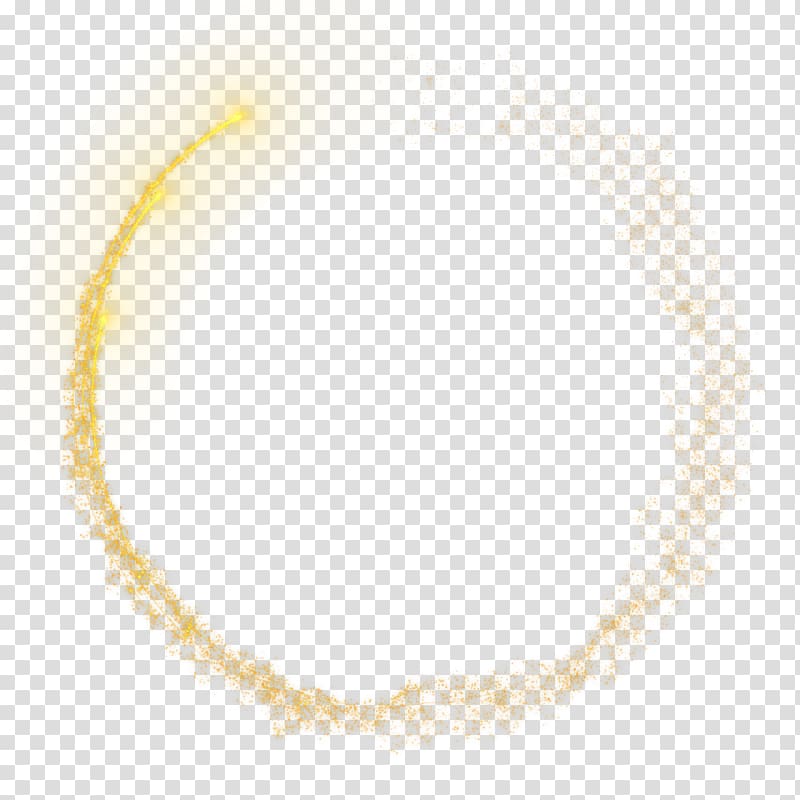 Yellow Pattern, Particle circle transparent background PNG clipart