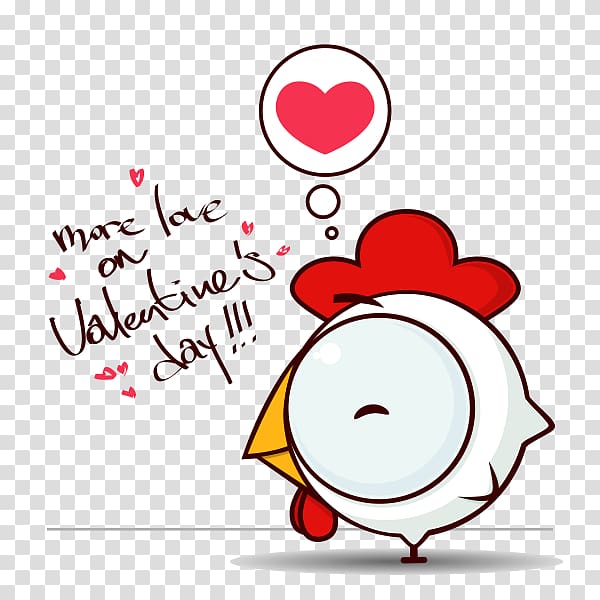 T-shirt Valentines Day Paper, Cartoon cute chick transparent background PNG clipart