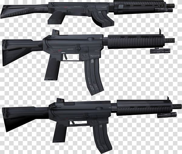 Assault rifle Grand Theft Auto: San Andreas Firearm Weapon Heckler & Koch HK416, assault rifle transparent background PNG clipart
