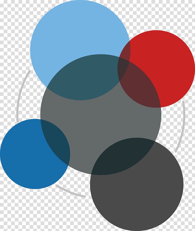 round black, red, and blue logo, Circle, PPT design round Overlay transparent background PNG clipart