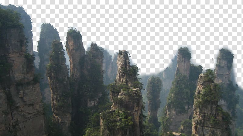 Zhangjiajie National Forest Park Macau Wulingyuan District China Travel Service International Travel Agency Company u067eu0627u0631u06a9 u062cu0646u06afu0644u06cc, Zhangjiajie National Forest Park, thirteen transparent background PNG clipart