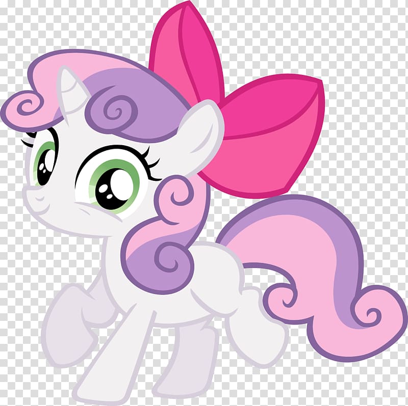 Sweetie Belle Pony Apple Bloom Rarity Spike, belle Baby transparent background PNG clipart