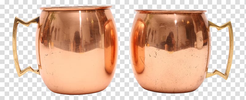Moscow mule Mug Cup Chairish Copper, copper mug transparent background PNG clipart