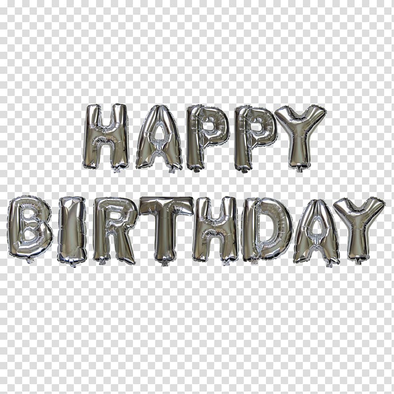 Mylar balloon Birthday Party Anniversary, happy maha shivratri fonts transparent background PNG clipart