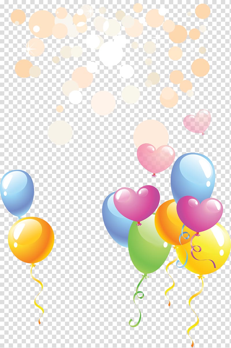Balloon Graphic design, Colorful dream balloon circle transparent background PNG clipart