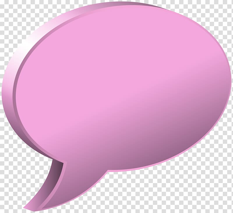 pink dialog box, Circle Design Product, Speech Bubble Pink transparent background PNG clipart