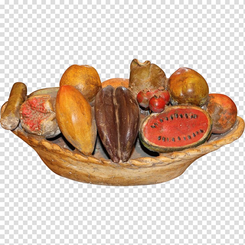 Folk art Sculpture Painting Fruit Bowl, CHILLI POWDER transparent background PNG clipart