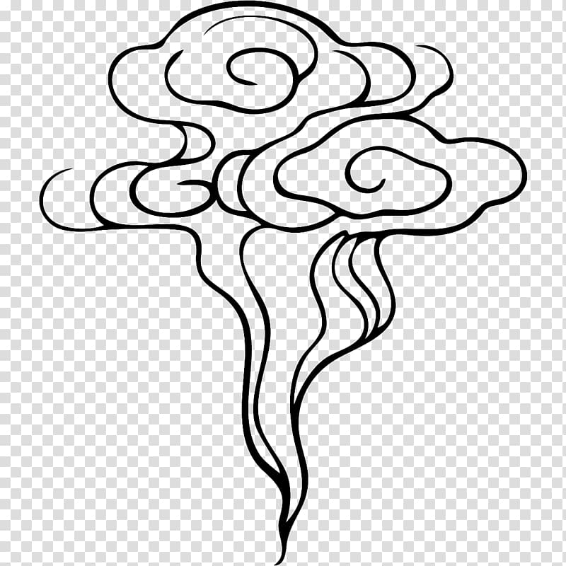 Mushroom cloud Water vapor Drop, Hand drawn mushroom, Xiangyun, simple strokes transparent background PNG clipart