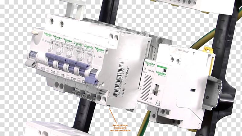 Schneider Electric Distribution board Contactor Electricity Circuit breaker, zone zoetropic pro transparent background PNG clipart