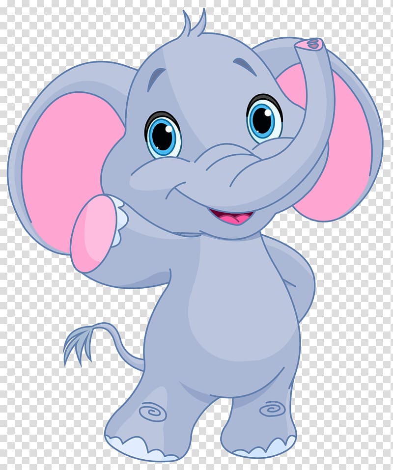 Elephant Blog , Cute Elephant , grey elephant illustration transparent background PNG clipart