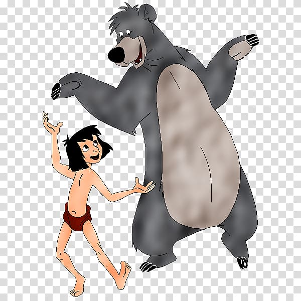 The Jungle Book Mowgli Baloo Winnie-the-Pooh King Louie, handy manny transparent background PNG clipart