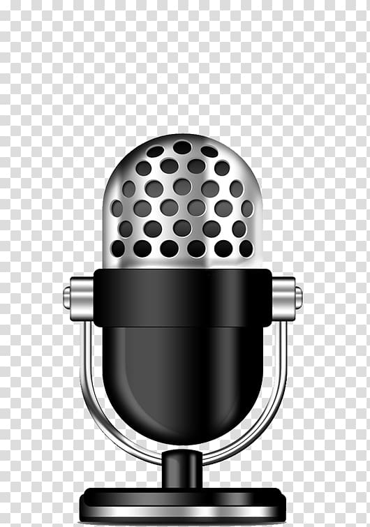 Wireless microphone Digital audio, interview microphone transparent background PNG clipart