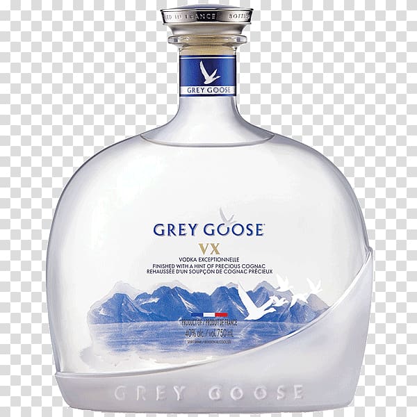 Grey Goose Vodka Distilled beverage Cognac Bottle Shop, Grey Goose transparent background PNG clipart