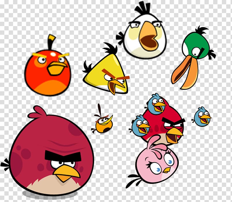Angry Birds Star Wars II Angry Birds Epic Angry Birds Seasons, Angry Birds transparent background PNG clipart