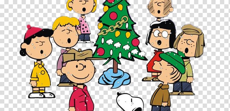 A Charlie Brown Christmas Snoopy Linus van Pelt Peppermint Patty, others transparent background PNG clipart