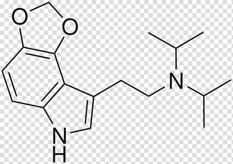 Chemical structure Serotonin Chemical substance Chemical compound Chemistry, science transparent background PNG clipart