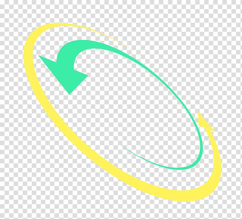 Yellow Area, Arrow arrow ring cycle transparent background PNG clipart