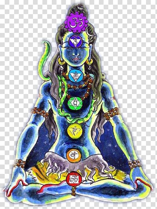 multicolored Hindu Deity illustration, Shiva Chakra Kundalini Meditation Energy, SHIVA transparent background PNG clipart