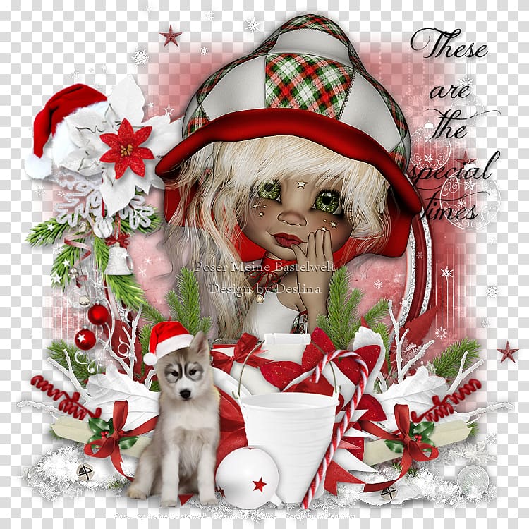 Puppy love Christmas ornament Character, christopher transparent background PNG clipart