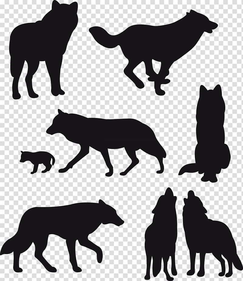 Dog Silhouette, Dog transparent background PNG clipart