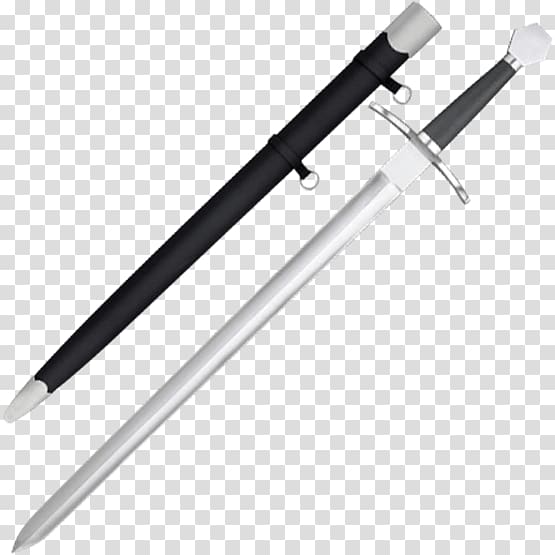 Knightly sword Dagger 14th century Longsword, Sword transparent background PNG clipart