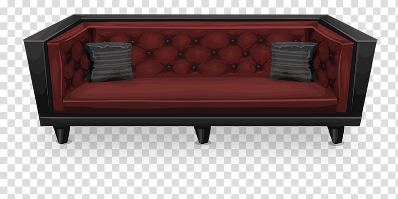 Couch Furniture Upholstery Seat , Small hand-painted sofa creative transparent background PNG clipart