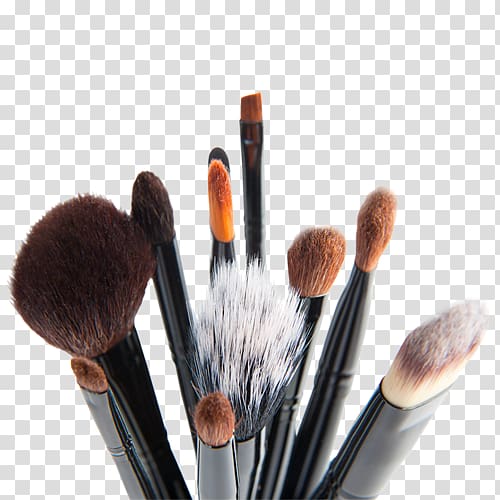 Makeup brush Cosmetics Make-up Foundation, makeup brush transparent background PNG clipart